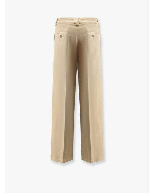 Aspesi Natural Cotton Trousers