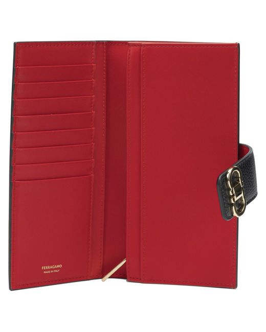 Ferragamo Black "Gancini" Wallet