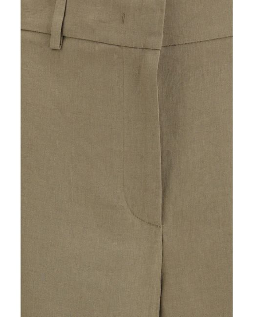 Giorgio Armani Natural Linen Pants