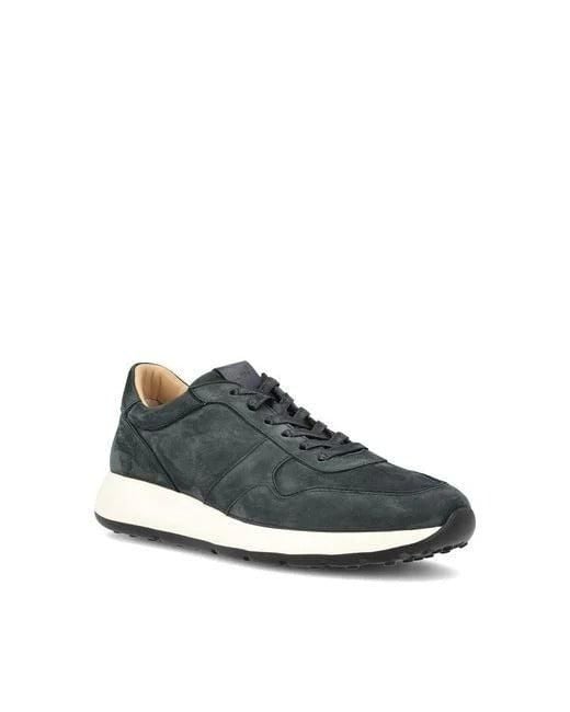 Tod's Green Dot" Suede Sneakers for men