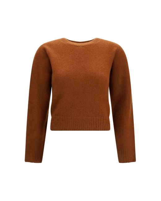 Tom Ford Brown Cashmere And Silk Sweater