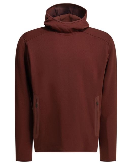 Arc'teryx Red Kyanite Hoodie Bordeaux for men