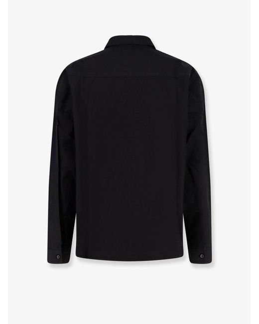 Entire studios Black Oversize Cotton Shirt