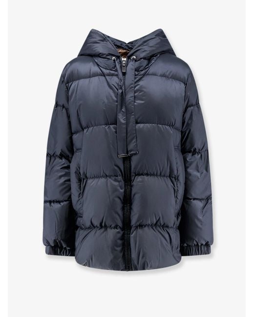 Max Mara Blue Seia The Cube Down Jacket
