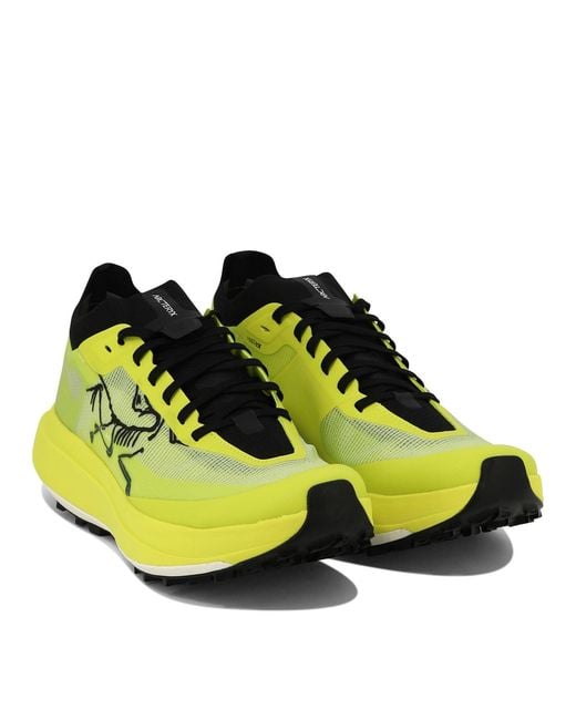 Arc'teryx Yellow "Sylan Pro" Sneakers for men