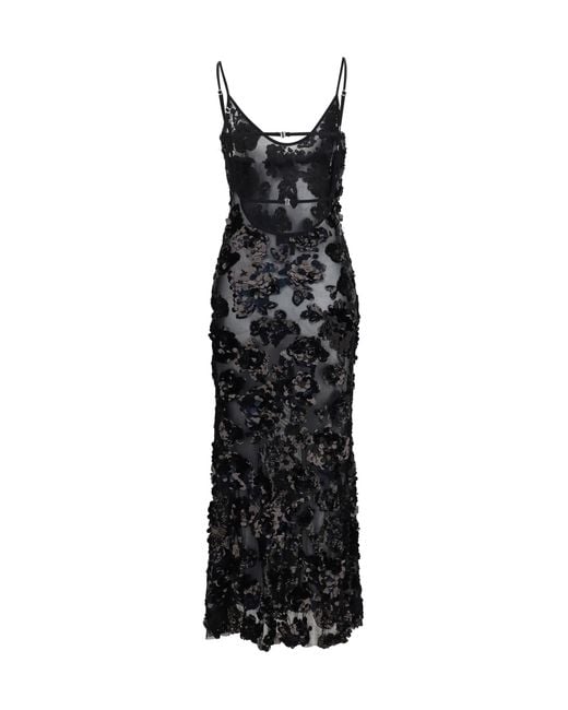 Nissa Black Sequin Dress