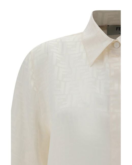 Fendi White Shirts