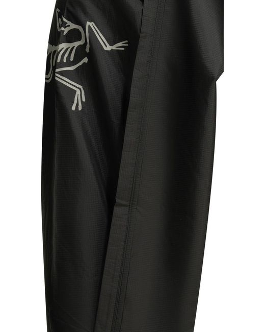 Arc'teryx Black "Norvan Winshell" Windbreaker Jacket for men