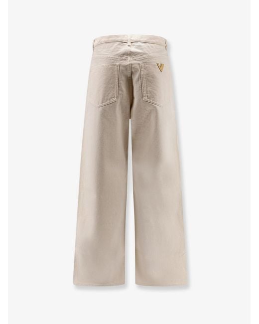 Valentino Natural Five Pockets Cotton Trousers for men