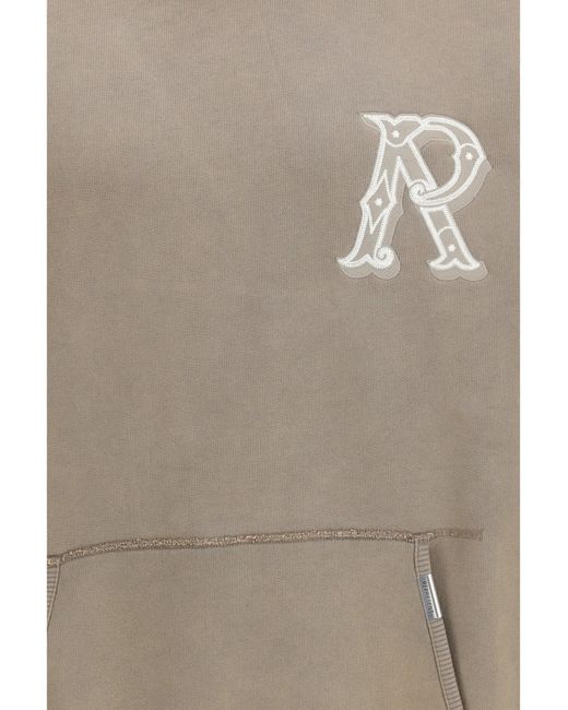 Represent Natural Hoodie Western for men