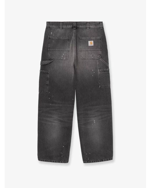 Carhartt Gray Og Single Knee Cargo Denim Jeans for men