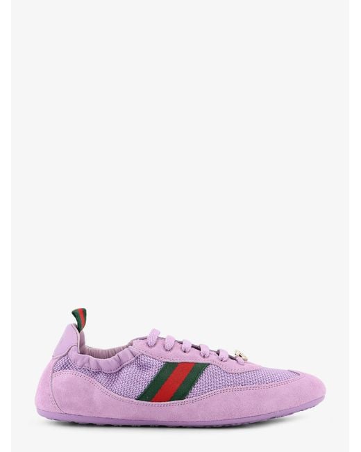 Gucci Purple Shift Trainers