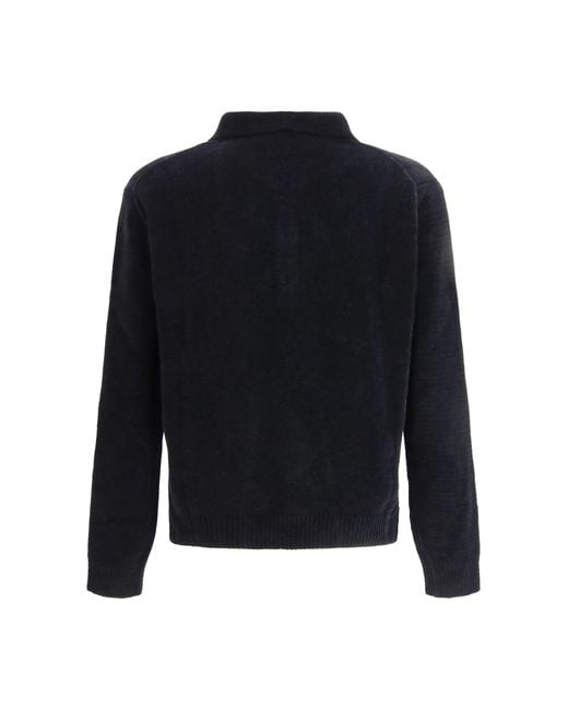 sunflower Blue Polo Shirt Chenille for men