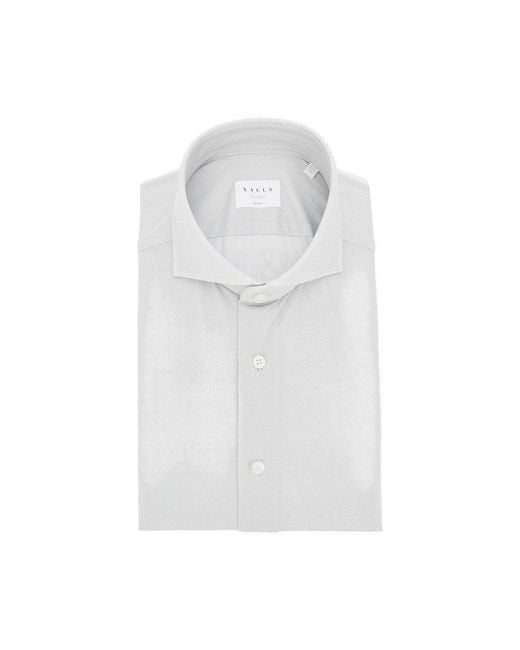 Xacus White Tailor Fit 'Active' Shirt for men