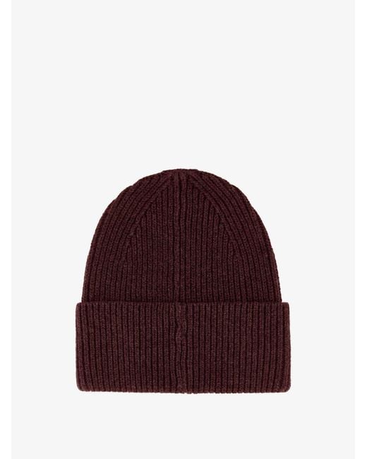Isabel Marant Red Mayers Cotton And Wool Blend Hat