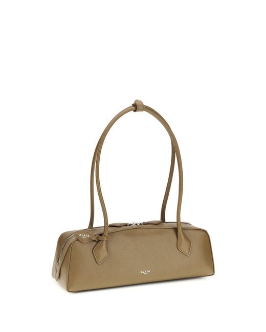 Alaïa Metallic Alaïa Le Teckel Shoulder Bag