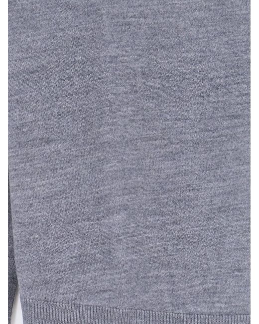 Aspesi Gray Virgin Wool Sweater