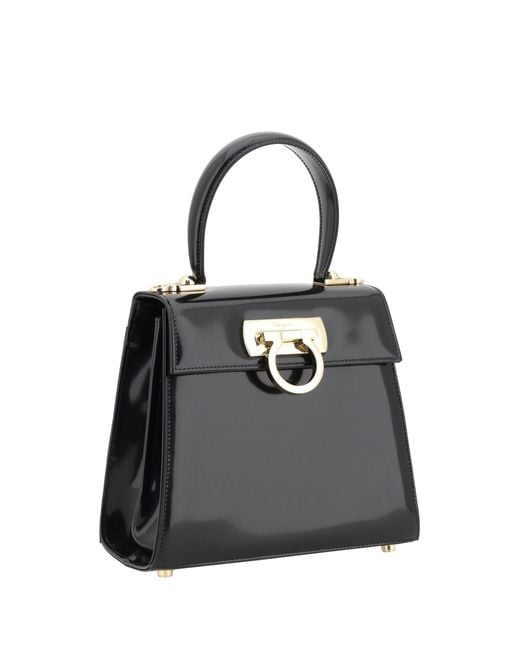 Ferragamo Black Handbags