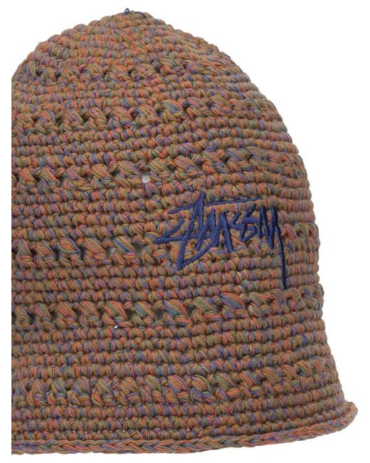 Stussy Brown Hats for men
