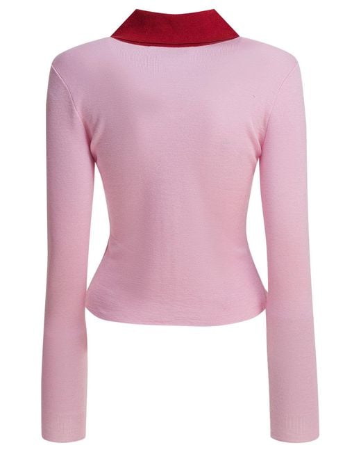 Self-Portrait Pink Knitwear