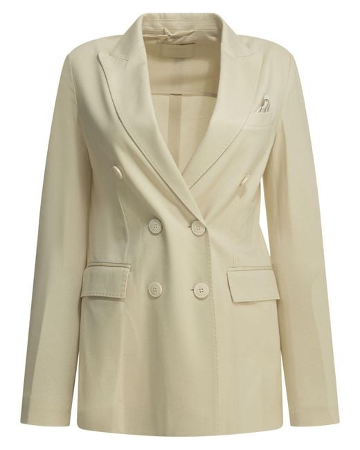 Circolo 1901 Natural Cotton Elastane Jacket