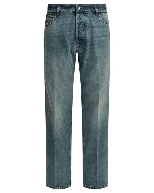 Miu Miu Blue Wide Leg Jeans