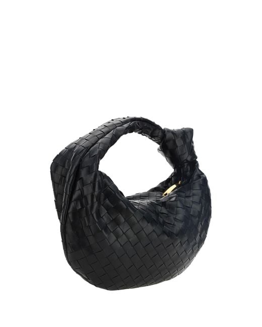 Bottega Veneta Black Teen Jodie Handbag