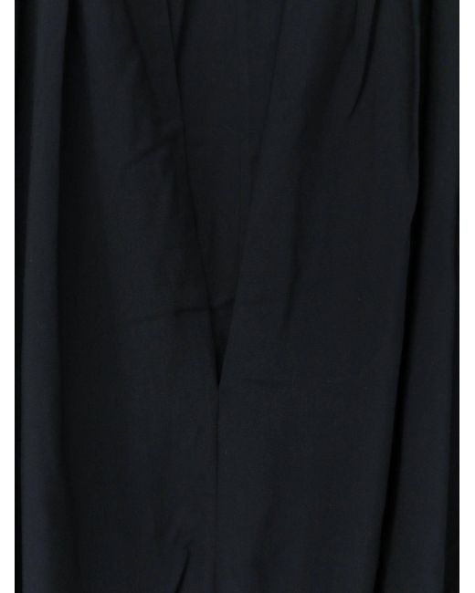 LAMRONS Black Dress Modal And Silk Blend