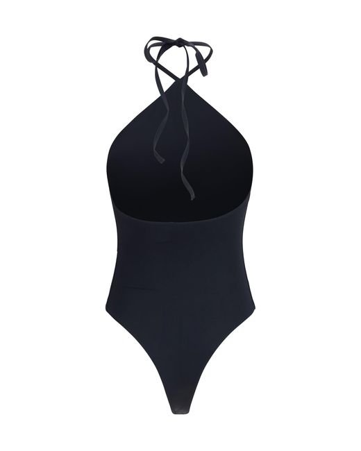 Jacquemus Blue Bastide One-Piece Swimsuit