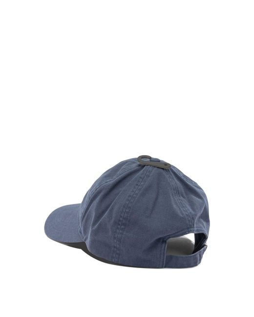 Barbour Blue Cotton Hat for men