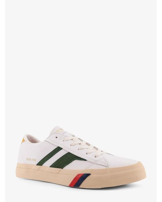 Pro Keds White Royal Classic Leather Sneakers for men