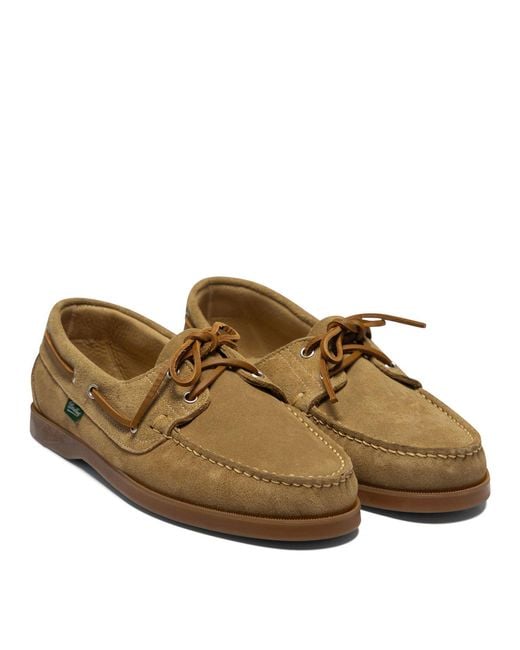 Paraboot Brown "Barth Marine" Lace-Up Loafers for men