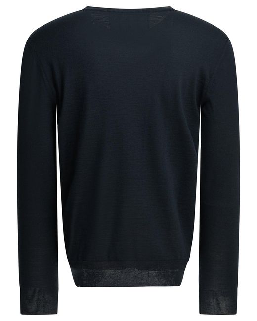 Valentino Blue "Vlogo Signature" Crewneck Sweater for men