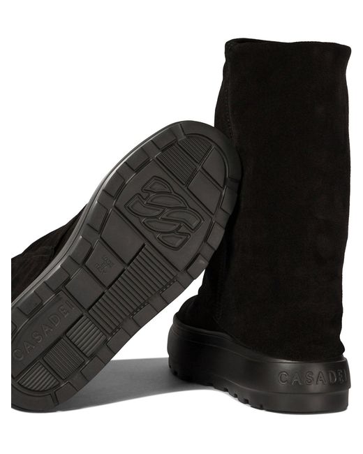 Casadei Black Ankle Boots