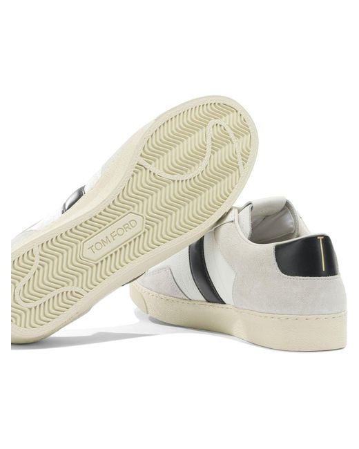 Tom Ford White "Blake" Sneakers for men