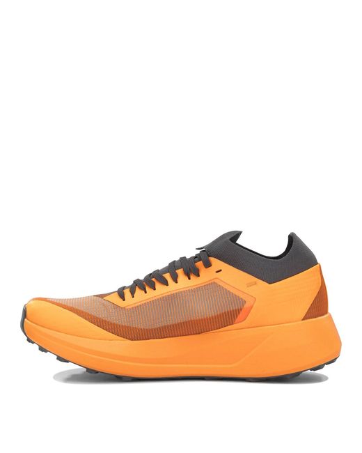 Arc'teryx Orange "Silan 2" Low Sneakers for men