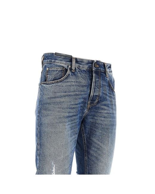 PT Torino Blue Used-Effect 'Reggae' Jeans for men