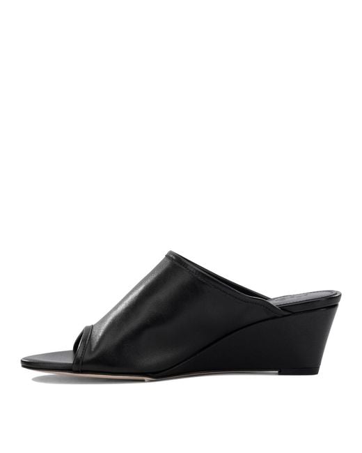 Aeyde Black "Suzanne 50 Mm" Heeled Sandals
