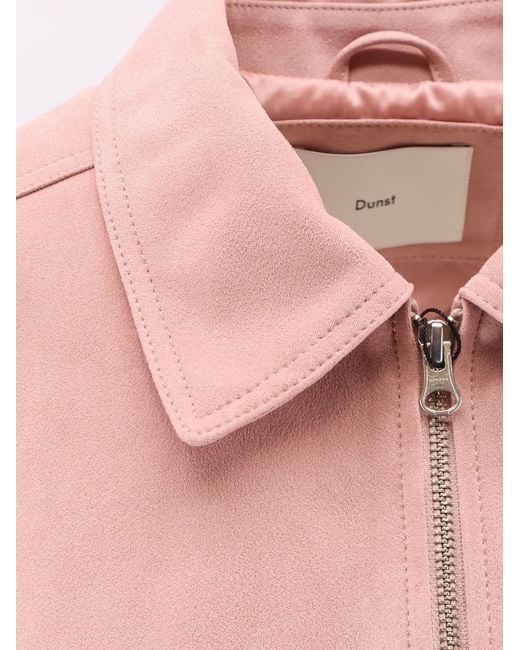DUNST Pink Alter-Suede Jacket