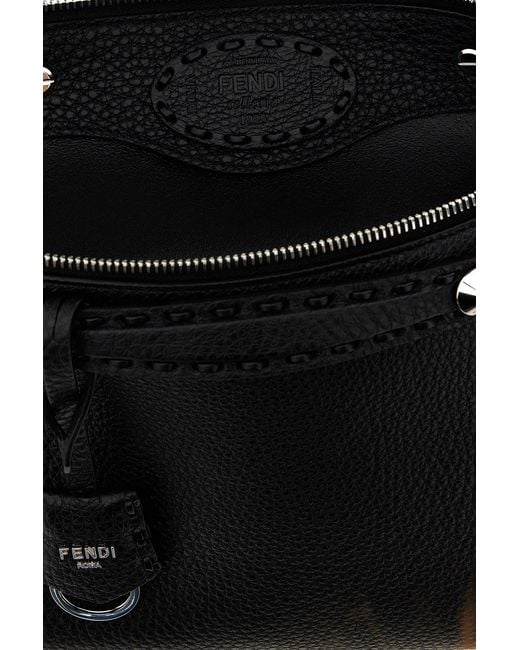 Fendi Black By The Way Selleria Medium Handbag