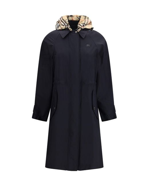 Burberry Blue Newbury Parka
