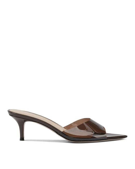 Gianvito Rossi Multicolor "Elle 55 Mm" Mules