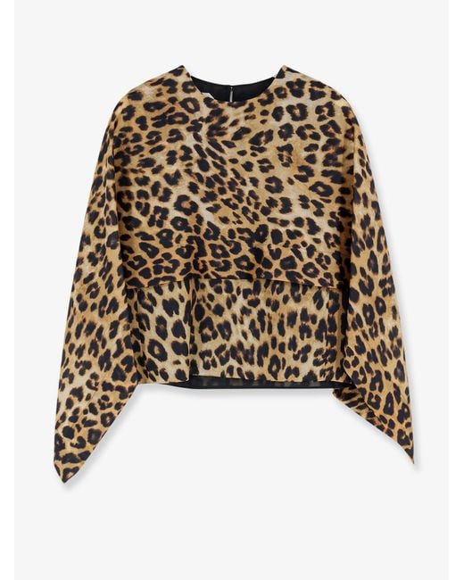Alberta Ferretti Black Silk Shirt