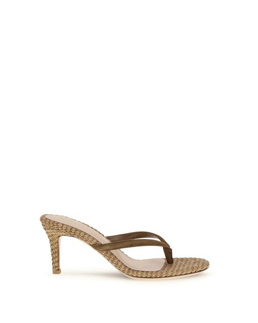 Women's Metallic Calypso Sandals
