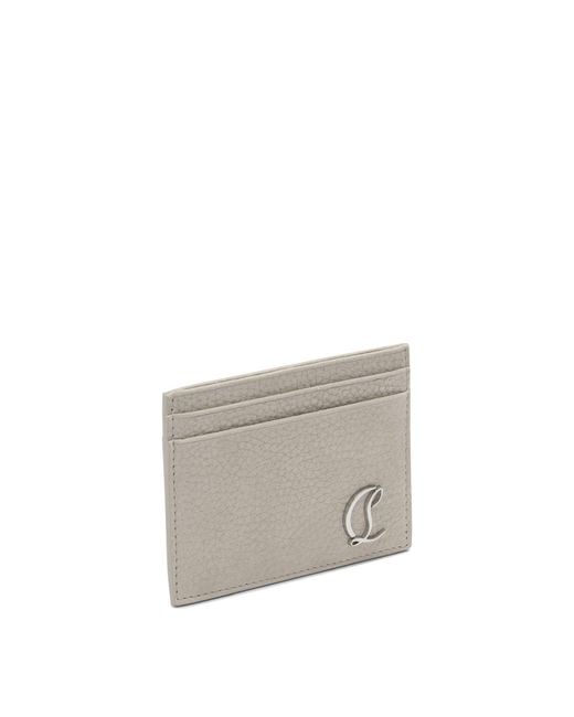 Christian Louboutin White Wallets & Card Holders Beige for men