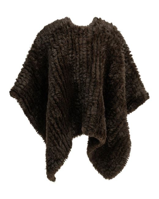 Pinko Black Polyester Scarf