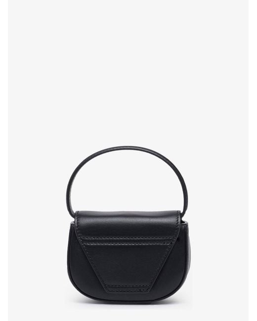 DIESEL Black 1Dr Xs Leather Crossbody Bag