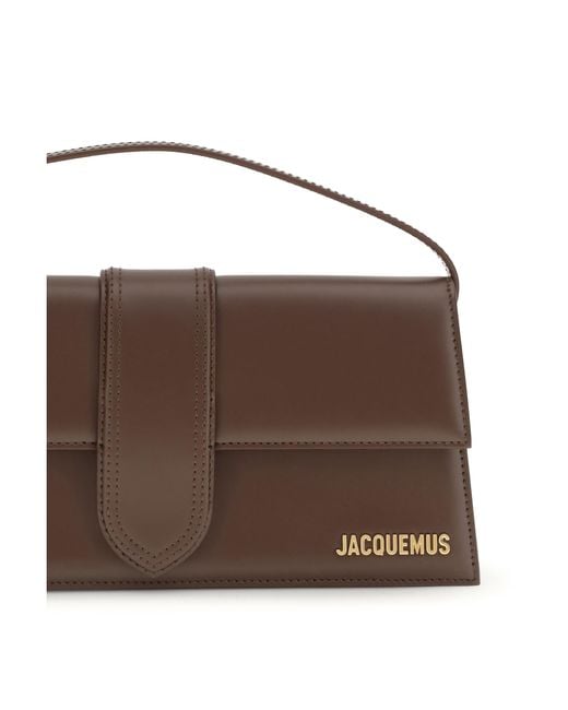 Jacquemus Brown Shoulder Bag Le Bambino Long