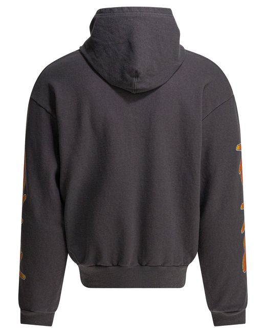 Kapital Gray Buster Peckish Rainbowy Sweatshirt for men