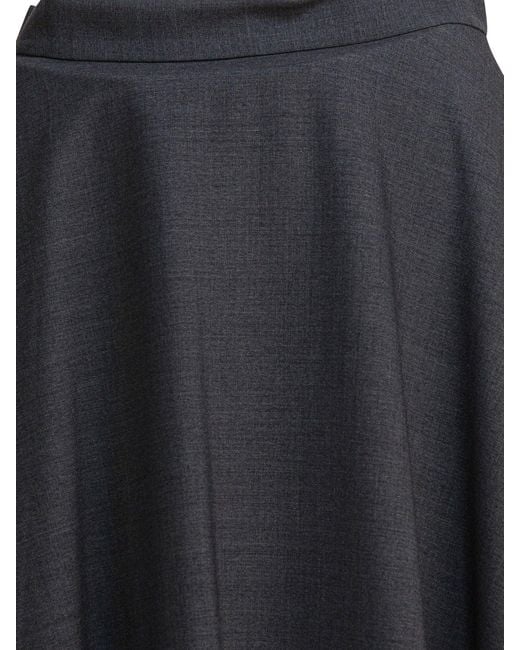 Semler Black Flared Skirt Skirts